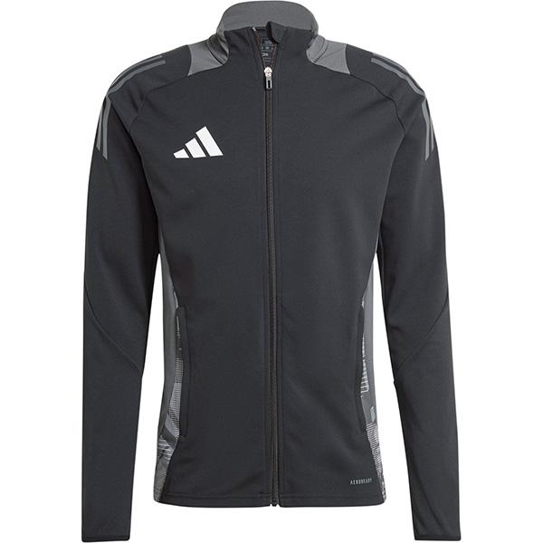 adidas ジャージ 黒/グレーtiro24 adidas（アディダス） adidas TIRO24 トレーニングジャケット KNS58