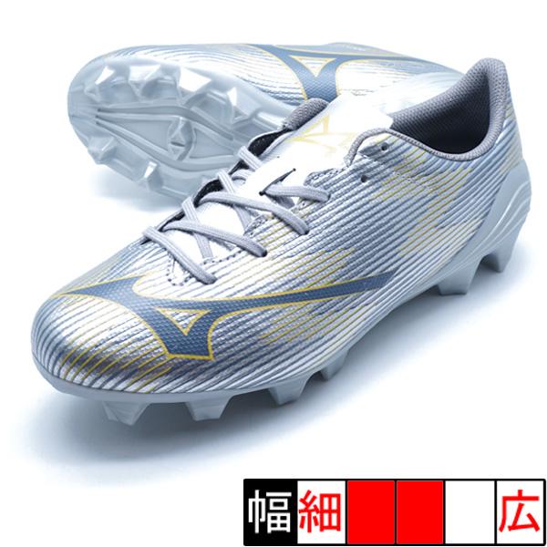 Mizuno サッカーシューズ スパイク シルバー MIZUNO ミズノアルファ2 セレクトJr ミズノ mizuno P1GB256504