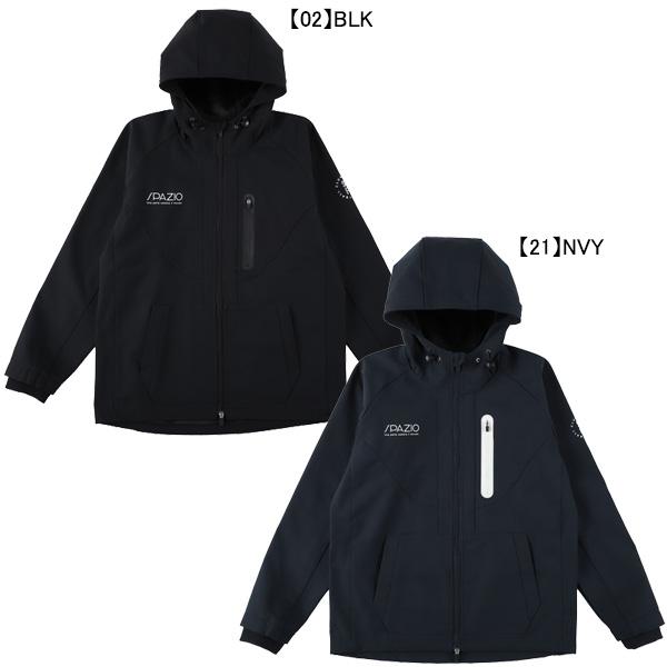 スパッツィオ Spazio ジュニア 裏シャギー Jr.テクニカルラインジップパーカー TP-0665 サッカー フットサル トレーニングウェア 子供用