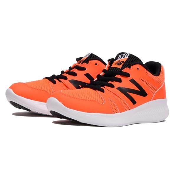 Nb Yk570 ニューバランス New Balance Yk570gb オレンジ ブラック ジュニア ランニングシューズ フタバスポーツフットボール店 通販 Paypayモール