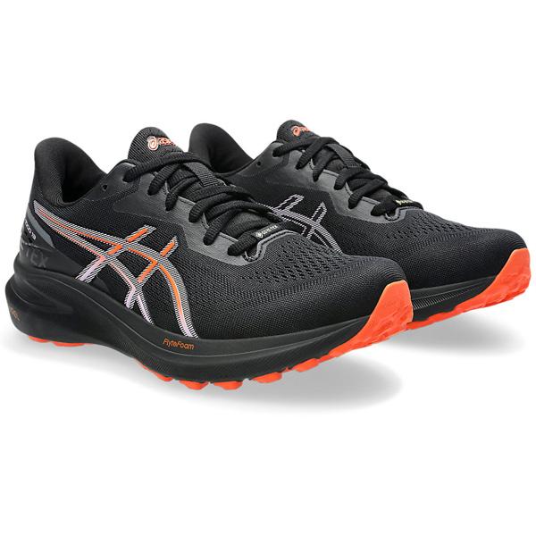 アシックス asics レディース ランニングシューズ GT-1000 13 GTX ジーティー1000 13 GTX 1012B661-002 マラソン ジョギング ブラック