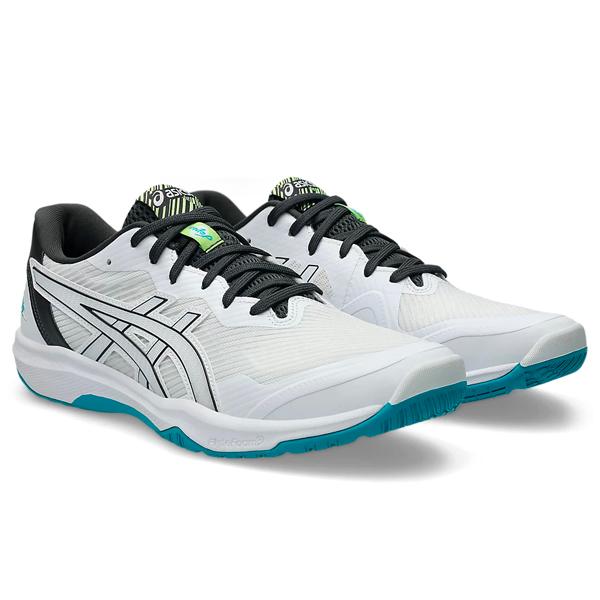 バレーボールシューズ メンズ レディースROTE JAPAN LYTE FF 3バレーボールに求められる平面でのスピードや反応に適した軽量モデル【メーカー】アシックス asics【カラー】105：White/Lagoon【素材】アッパー：合...