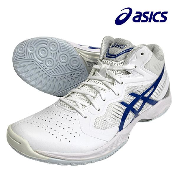 asicsアシックスGELHOOP V12ゲルフープV12白/青24㎝美品 - メルカリ
