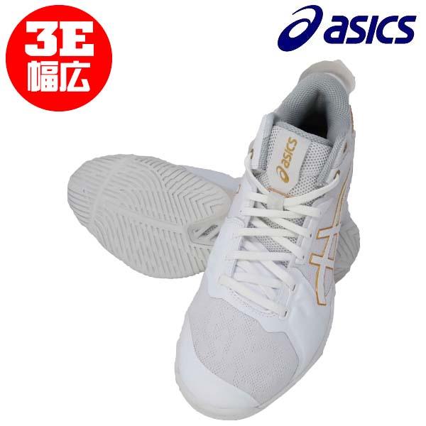 ASICS バスケットボールシューズ ホワイト　26センチ ASICS（アシックス） ゲルバースト 26 ワイドアシックス