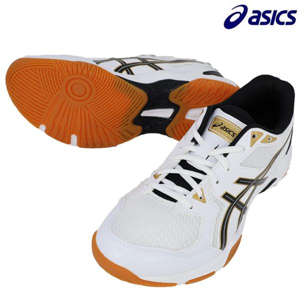 アシックス ゲルロケット10 バレーボールシューズ 白/黒 25㎝ ASICS（アシックス） バレーボールシューズ ゲルロケット10 GEL
