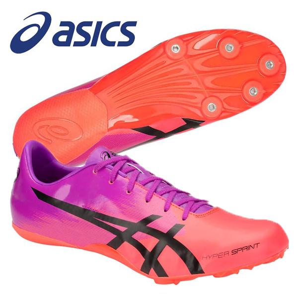 アシックス Asics ハイパースプリント 7 Hypersprint 7 1093a087 500 ランニングスパイク オールウェザー 土トラック兼用 陸上 短距離向け 紫 19年秋冬 フタバスポーツアスリート店 通販 Paypayモール