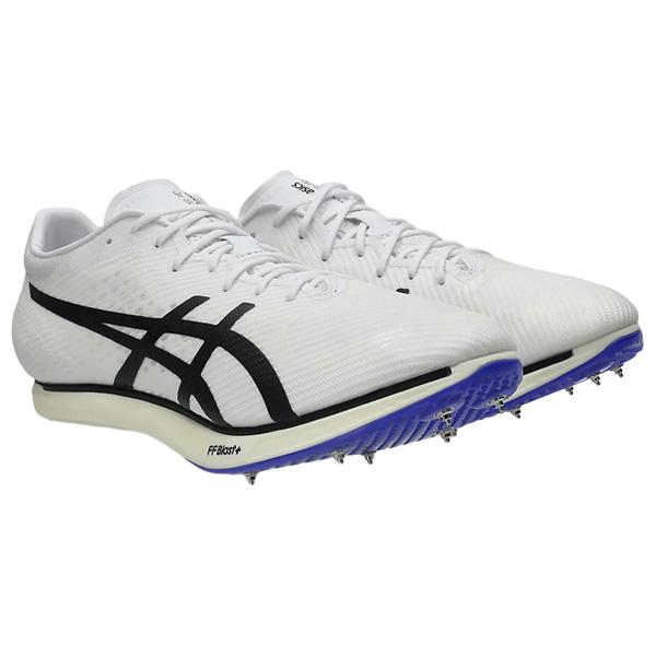 アシックス asics 陸上スパイク 中距離用 COSMORACER MD 3 コスモレーサー MD 3 オールウェザートラック専用 ホワイト 1093A221-101