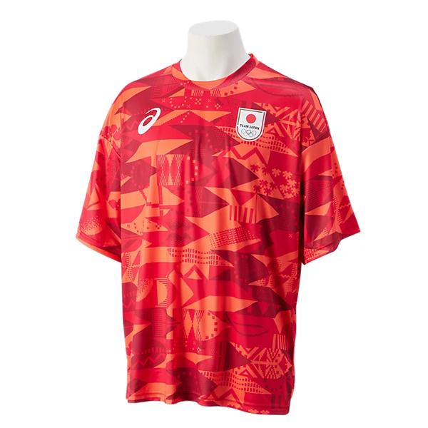 アシックス ビッグシルエット team japan tシャツ JOC公式ライセンスT
