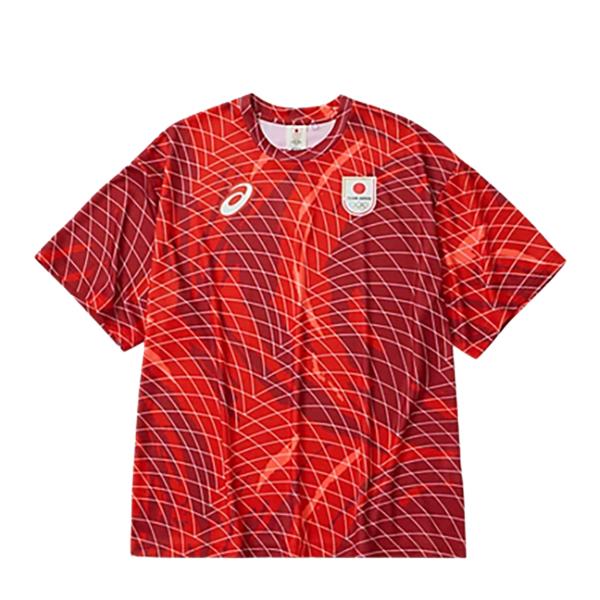 アシックス asics TEAM JAPANレプリカ応援Ｔシャツ JOC アジア大会 2033C370