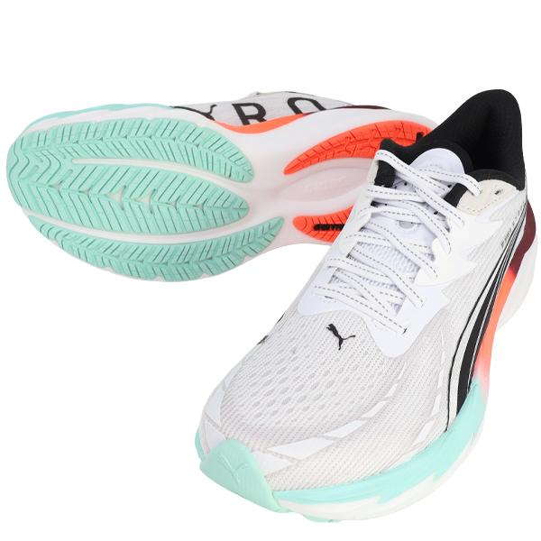 ヴェロシティ ニトロ 4 HYROX プーマ PUMA 311911-01 プーマホワイト ランニングシューズ