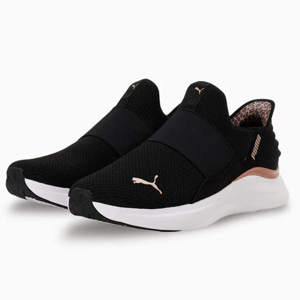 プーマ PUMA ソフトライド ハーモニー レオ イーズイン ランニングシューズ ウィメンズ 312809-01 PUMA（プーマ） ソフトライド ハーモニー レオ イーズイン レディース