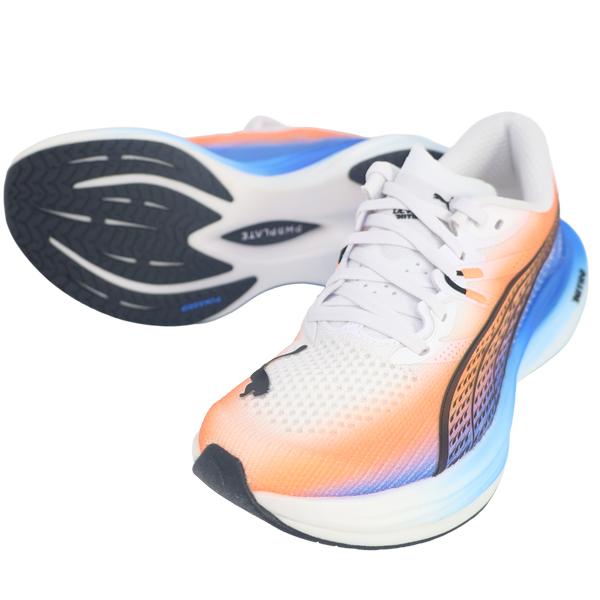 プーマ PUMA レディース ランニングシューズ ディヴィエイト ニトロ 3 EKIDEN マラソン ジョギング 駅伝 ホワイト 313423-01