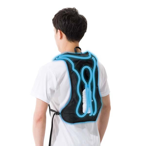 ZAMST 水冷服 ザムスト 【即出荷】 ZAMST アイスベスト アイス＆チャージベスト 熱中