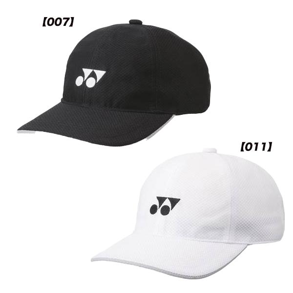 メンズ テニス ユニメッシュキャップ キャップ 帽子フロントに YONEX ロゴを配置したメッシュキャップ。 UV カット、吸汗速乾テクノロジー搭載。【メーカー】ヨネックス YONEX【カラー】007：ブラック、011：ホワイト【素材】ポリ...