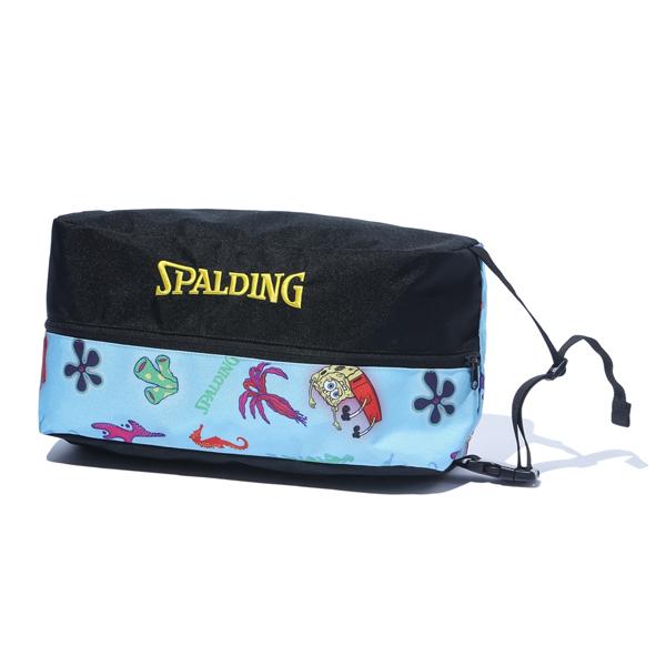 バスケットボール シューズバッグ スポンジボブ アンダーザシー 42-002SBU海底を浮遊するスポンジ・ボブとパトリックのポップでカラフルなシューズバッグ。【メーカー】スポルディング SPALDING 【カラー】ライトブルー【素材】ポリエ...