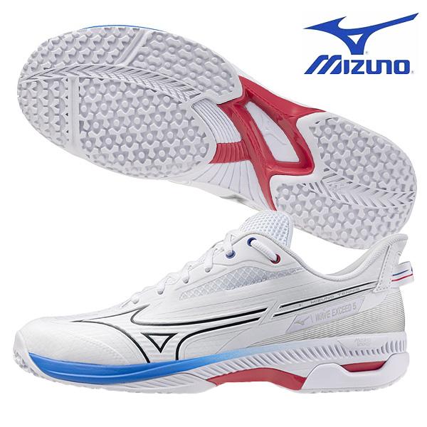 MIZUNO（ミズノ） テニス シューズ ウエーブエクシード5 OC ユニ