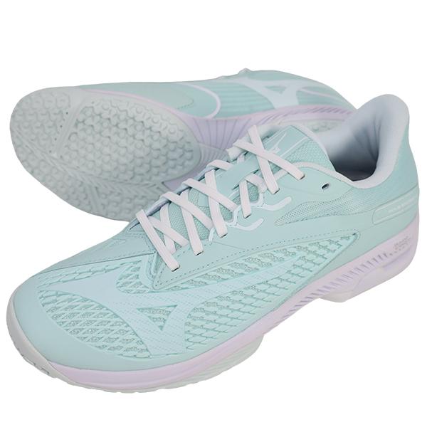 ミズノ MIZUNO ウエーブエクシード6 OC メンズ レディース テニスシューズ オムニ クレーコート 61GB2512-20