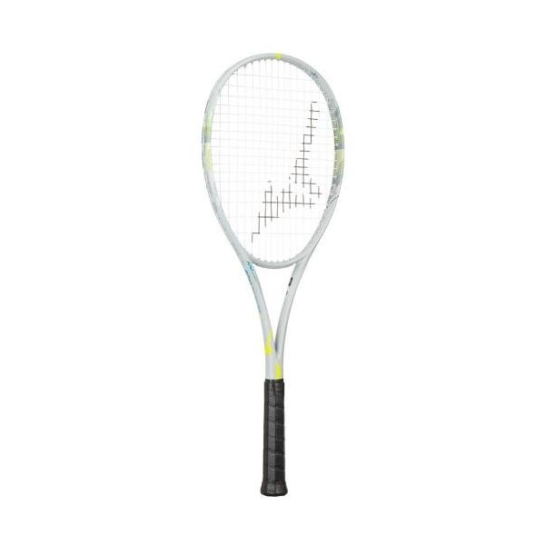 ミズノ ソフトテニスラケット 前衛用 デュアルストライク V-10 DUALSTRIKE V-10 メンズ レディース 大人 中上級者 鋭い弾道 スピン性能 球持ち 63JTN6C3