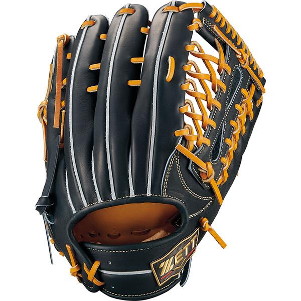 美品　ZETT 硬式　プロステ　外野手用　BPROG770S LH 中川モデル プロステイタス ゼット SE 硬式グローブ 外野手用 右投げ 中川モデル