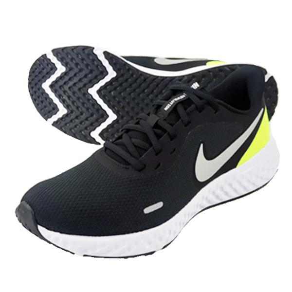 ナイキ Nike レボリューション5 Bq34 010 メンズ ランニングシューズ ジョギング スニーカー ブラック イエロー 黒 フタバスポーツアスリート店 通販 Paypayモール