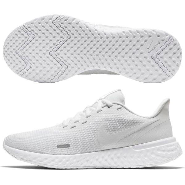 ナイキ Nike 通学シューズ 白 女子 ウィメンズ レボリューション 5 Bq37 104 レディース Revolution 5 ランニングシューズ フタバスポーツアスリート店 通販 Paypayモール
