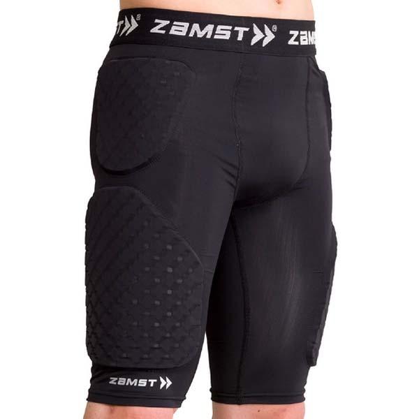 バスケ サポーター パッド付ザムスト BRAVE-PAD SHORTS