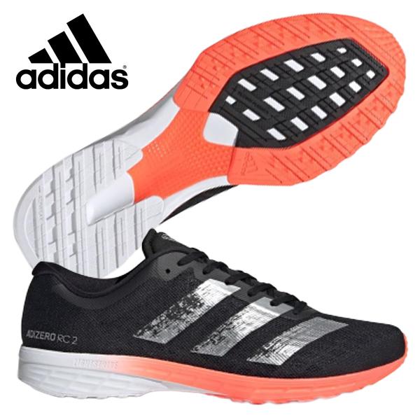 アディダス Adidas アディゼロ Rc 2 ワイド Adizero Rc 2 Wide Eh3143 メンズ レディース 男女兼用 ランニングシューズ 軽量 マラソン レース 練習 部活 黒 フタバスポーツアスリート店 通販 Paypayモール