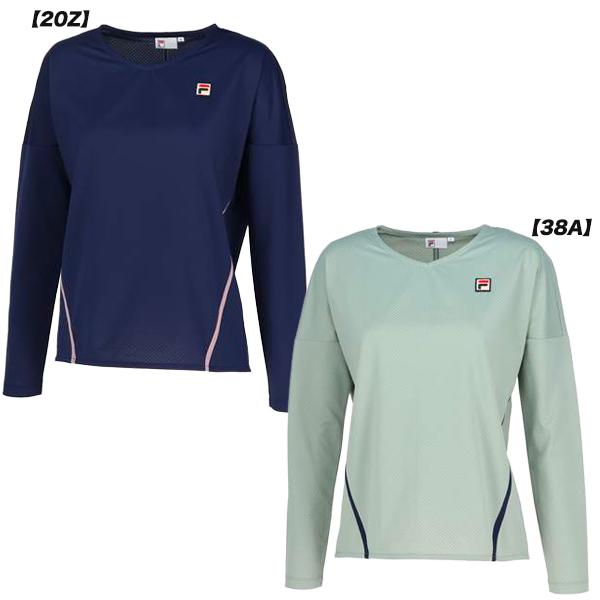 FILA（フィラ） レディース ロングスリーブシャツ テニス 長袖 EL0007