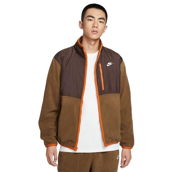 Nike ブラウン 長袖 ウォームアップウェア Nike ブラウン 長袖 ウォームアップウェア