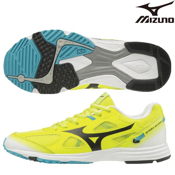 ミズノ Mizuno スピードガイド 2 K1gc ジュニア ランニングシューズ 運動靴 運動会 かけっこ 通学 50m走 子供 イエロー 黄色 19年秋冬 フタバスポーツアスリート店 通販 Paypayモール