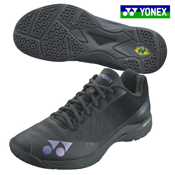 YONEX AERUS SHBAZM-144 ブラック 23cm YONEX ヨネックス バドミントンシューズ メンズ パワー