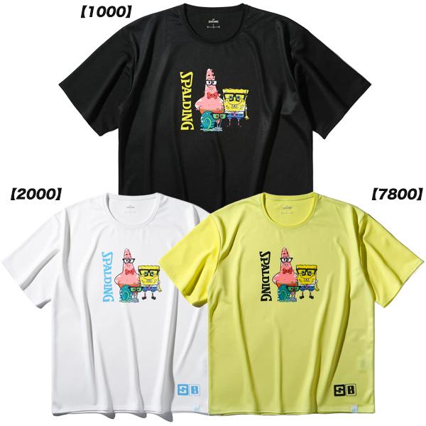 SPALDING（スポルディング） バスケットボール Tシャツ スポンジ・ボブ