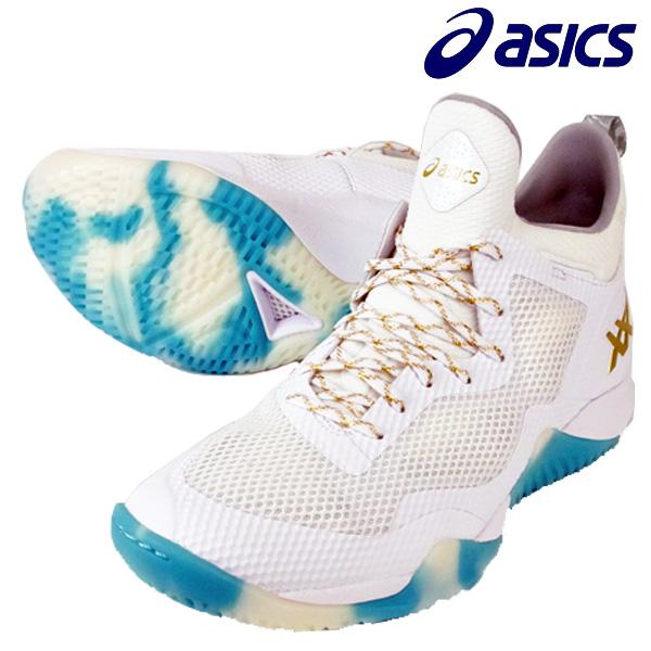 アシックス Asics ブレイズノヴァ Blaze Nova Tbf31g 0194 メンズ バスケットボール シューズ バッシュ ホワイト ゴールド 白 金 フタバスポーツアスリート店 通販 Paypayモール