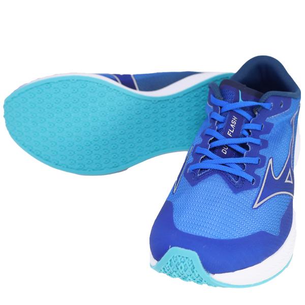Mizuno DUEL FLASH シューズ 青 24センチ