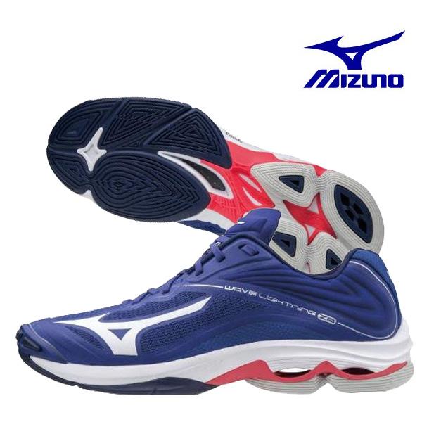 年秋冬new ミズノ Mizuno ウエーブライトニング Z6 V1ga00 メンズ レディース バレーボールシューズ 青 V1ga00 フタバスポーツアスリート店 通販 Paypayモール