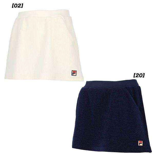 FILA（フィラ） レディース テニス スコート モーデュロイニット