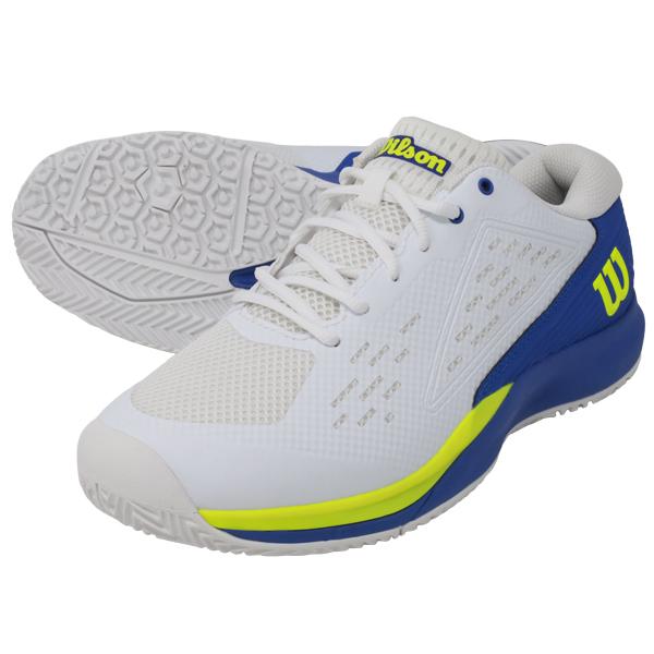 2EワイズのRUSH PRO ACE。ベースの安定性に、4D Support Chassis（シャンク）がキレをプラス。ストップの精度を上げ、荷重のロスを減らし、下肢の回転を素早く。打球のパワーとコントロールを同時に引き上げます。●カラー：...