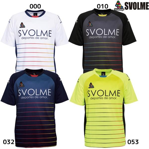 スボルメ Svolme ボーダーtrトップ 1191 メンズ サッカー フットサル Tシャツ 半袖シャツ ボーダー トレーニングウェア 1191 フタバスポーツサッカー館ヤフー店 通販 Yahoo ショッピング