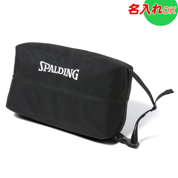 バスケットボールシューズを収納可能なバッグ。[メーカー]スポルディング SPALDING[商品名]シューズバッグ　シューズケース　シューバッグ[品番]シューズバッグ　ホワイト　42-002WH[素材]ポリエステル[カラー]ホワイト[サイズ]...