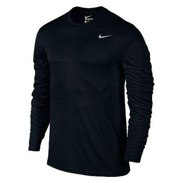 ナイキ Nike 71 Dri Fit ｔシャツ メンズ 長袖 トレーニングウェア ブラック 71 フタバスポーツサッカー館ヤフー店 通販 Yahoo ショッピング