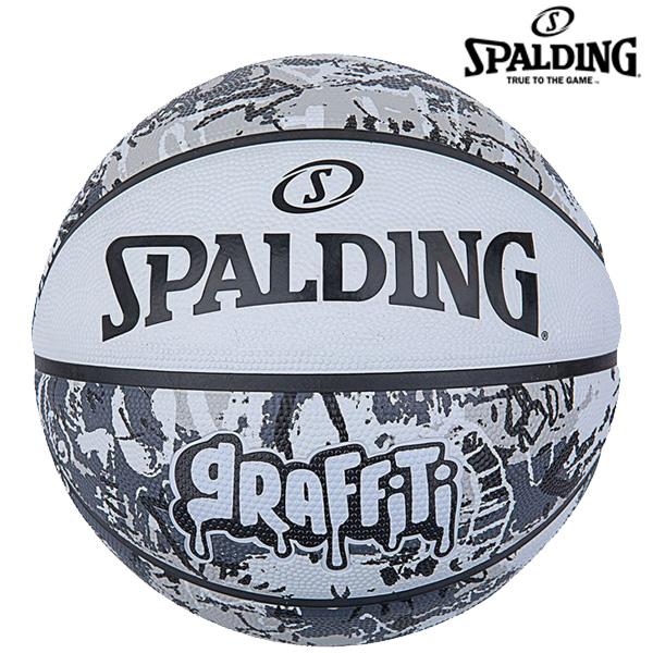 スポルディング Spalding バスケットボール 7号 外用 ゴムボール グラフィティ ホワイト Sz7 z z フタバスポーツサッカー館ヤフー店 通販 Yahoo ショッピング