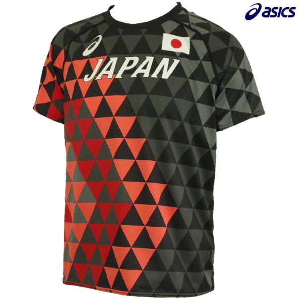 アシックス Asics 日本代表オーセンティックtシャツ 17 A17b00 陸上 メンズ A17b00 フタバスポーツサッカー館ヤフー店 通販 Yahoo ショッピング