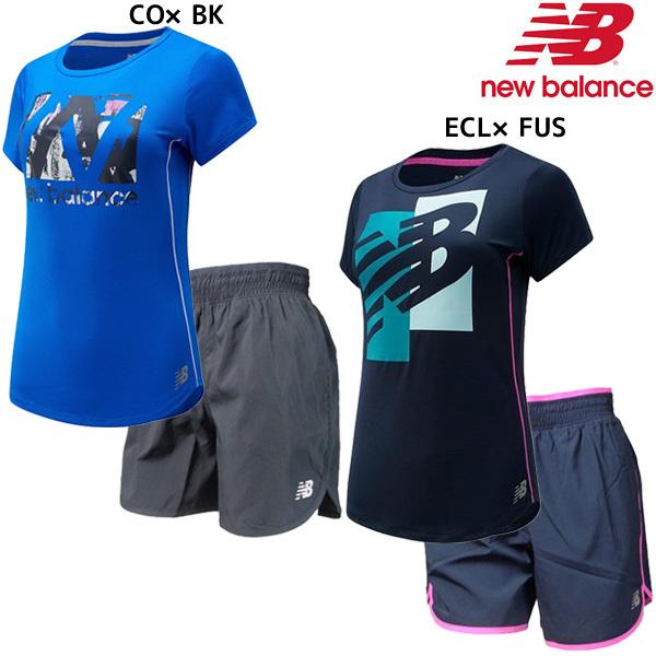 ニューバランス レディース ランニングウェア 上下セット Awt034 Aws019 シャツ パンツ Awt034 Aws019 フタバスポーツサッカー館ヤフー店 通販 Yahoo ショッピング