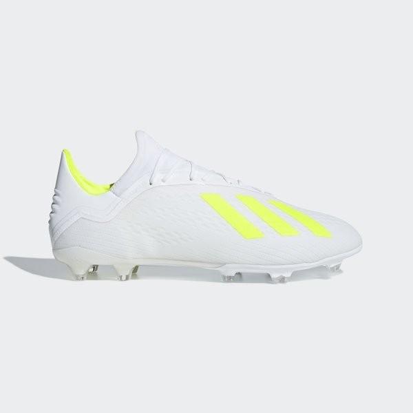エックス 18 2 Fg Ag アディダス Adidas 9364 白 ホワイト イエロー サッカースパイク 天然芝 人工芝用 9364 フタバスポーツサッカー館ヤフー店 通販 Yahoo ショッピング