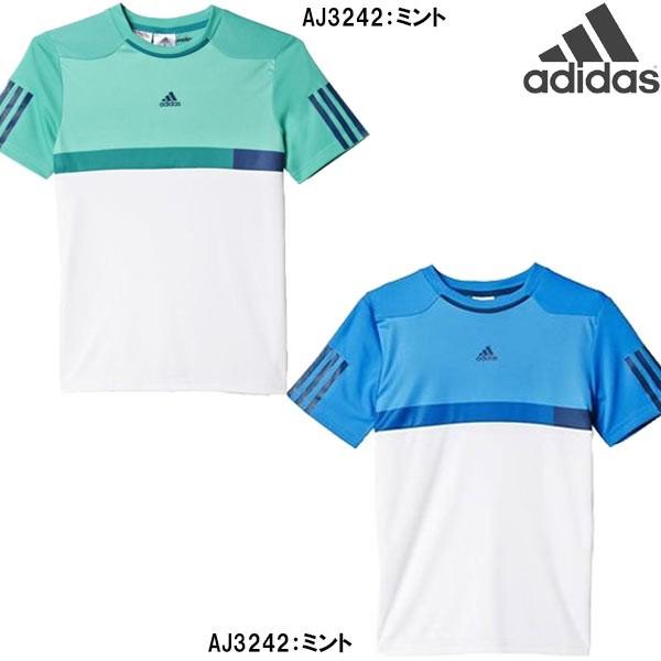 アディダス Adidas テニスウエアーシャツ Beb68 テニスウェア 半袖 Tシャツ ジュニア Beb68 フタバスポーツサッカー館ヤフー店 通販 Yahoo ショッピング