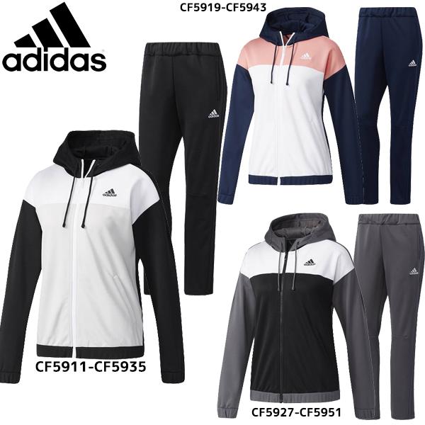 アディダス Adidas W カラーブロック フード付き ジャージ ジャケット 3本線 ジャージパンツ 上下セット Ebs90 Ebs94 レディース Ebs90 Ebs94 フタバスポーツサッカー館ヤフー店 通販 Yahoo ショッピング