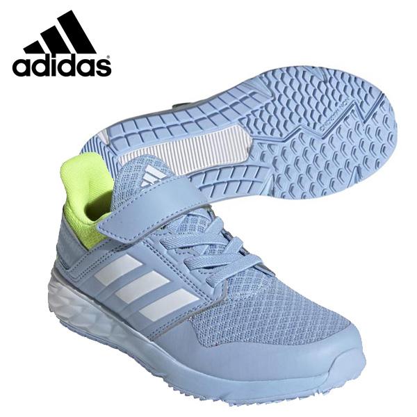 アディダス Adidas アディファイト El Ks Ef90 ジュニア キッズ 子ども用 ランニングシューズ スニーカー 水色 Ef90 フタバスポーツサッカー館ヤフー店 通販 Yahoo ショッピング