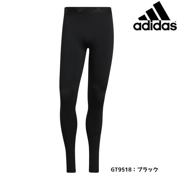 ロングタイツ メンズ 裏起毛 アディダス adidas テックフィット