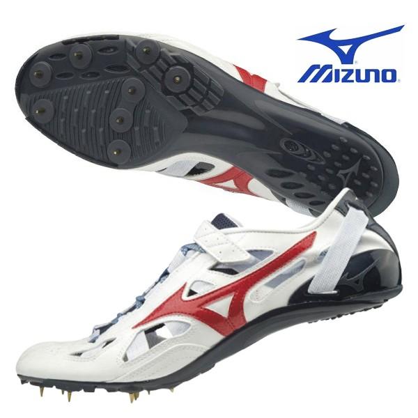 ミズノ Mizuno クロノインクス9 U1ga0118 陸上スパイク ランニングスパイク 短距離向け オールウェザートラック専用 白 赤 ホワイト レッド U1ga0118 フタバスポーツサッカー館ヤフー店 通販 Yahoo ショッピング
