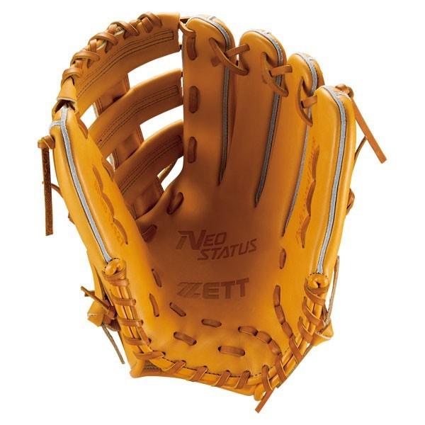 ZETT 硬式　野球　ゼット 外野手用 グローブ　グラブ　（ネオステイタス） 小指２本入れ設計 BPGB12427 3600 Z